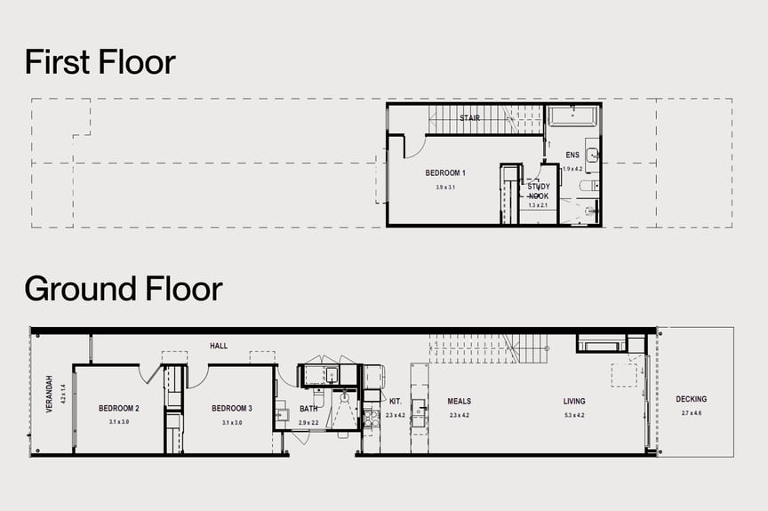 Abbotsford Project Floorplan - Anchor Homes Custom Modular Home